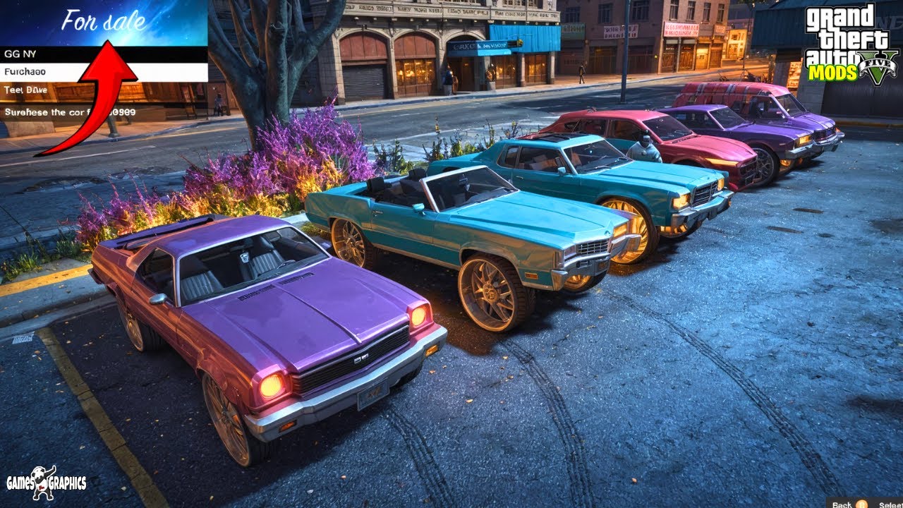 Как установить моды Garages & Dealerships (2025) для GTA 5