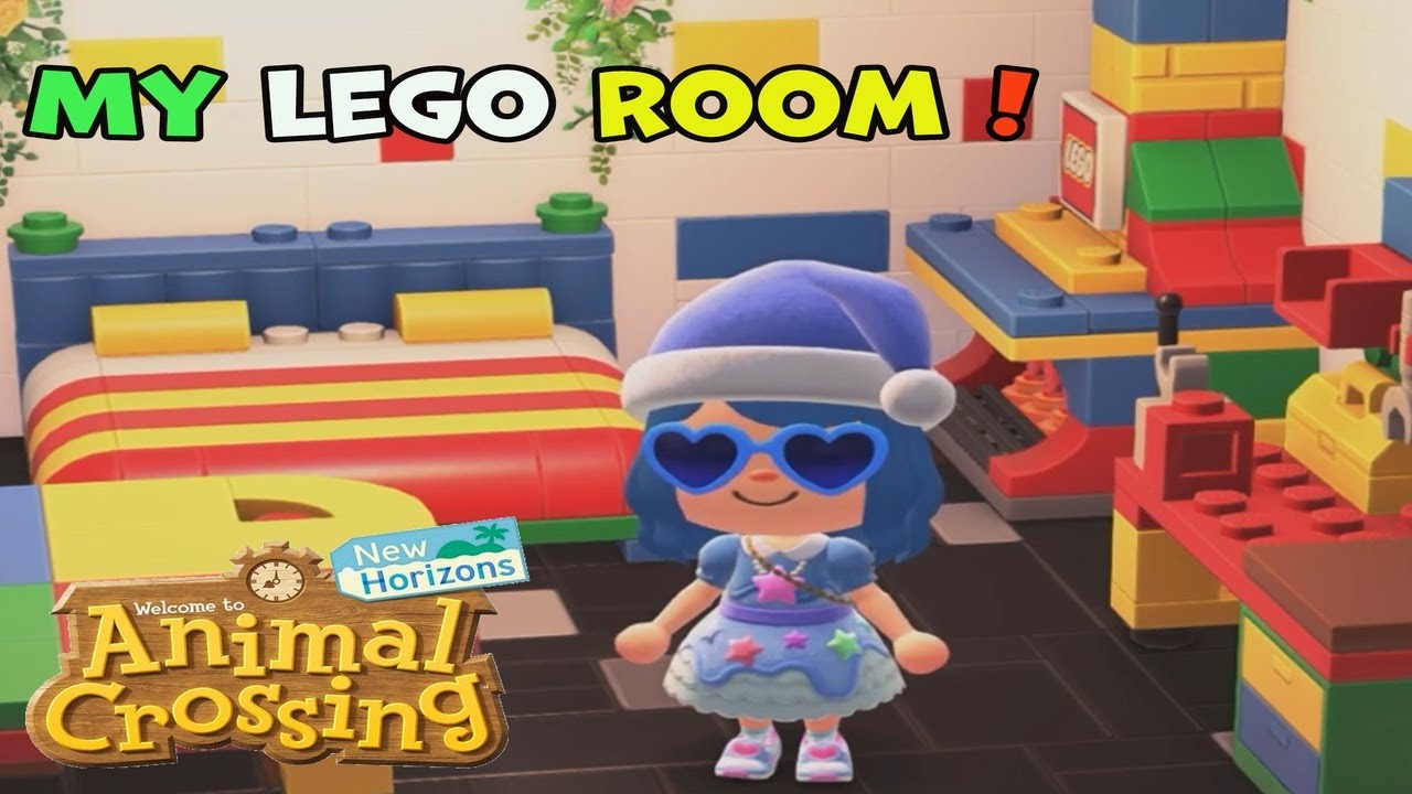 Моя комната из Лего в Animal Crossing New Horizons