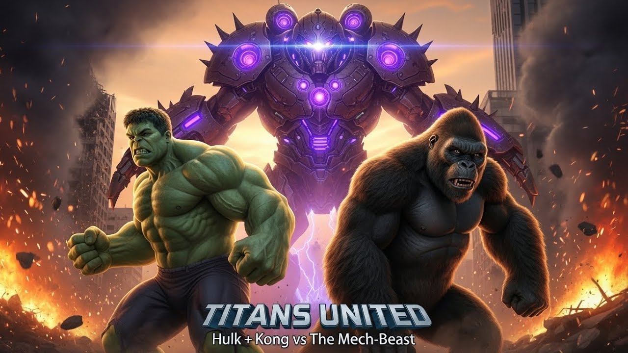 “TITANS UNITED: Rise of Hulk & Kong — The Battle That Saved Earth”