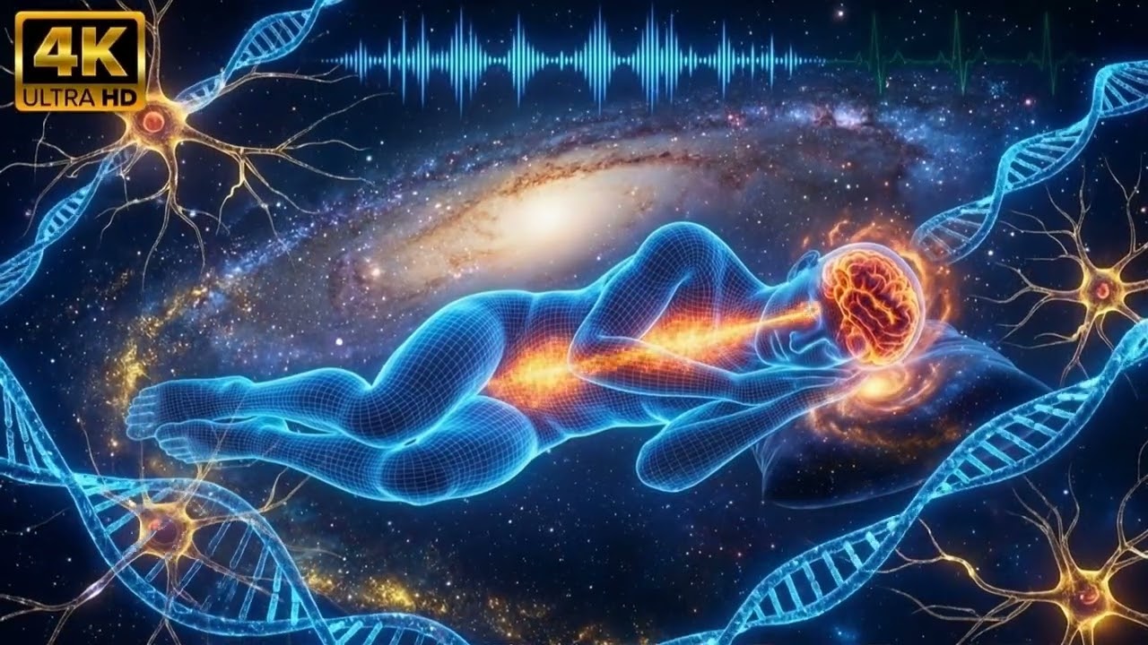 432Hz + 963Hz - Fall Into Deep Healing Sleep • Connect To Spirit, Heal Body • Remove Insomnia