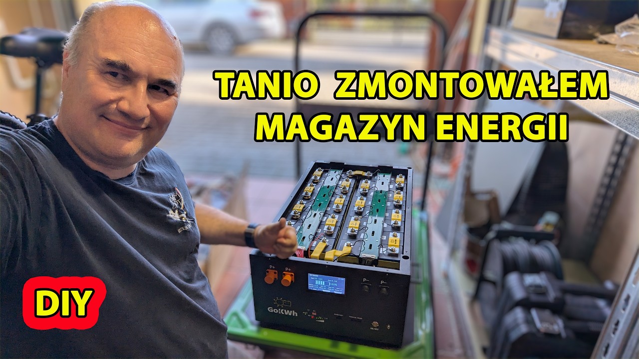 Domowy magazyn energii który KAŻDY może złożyć?