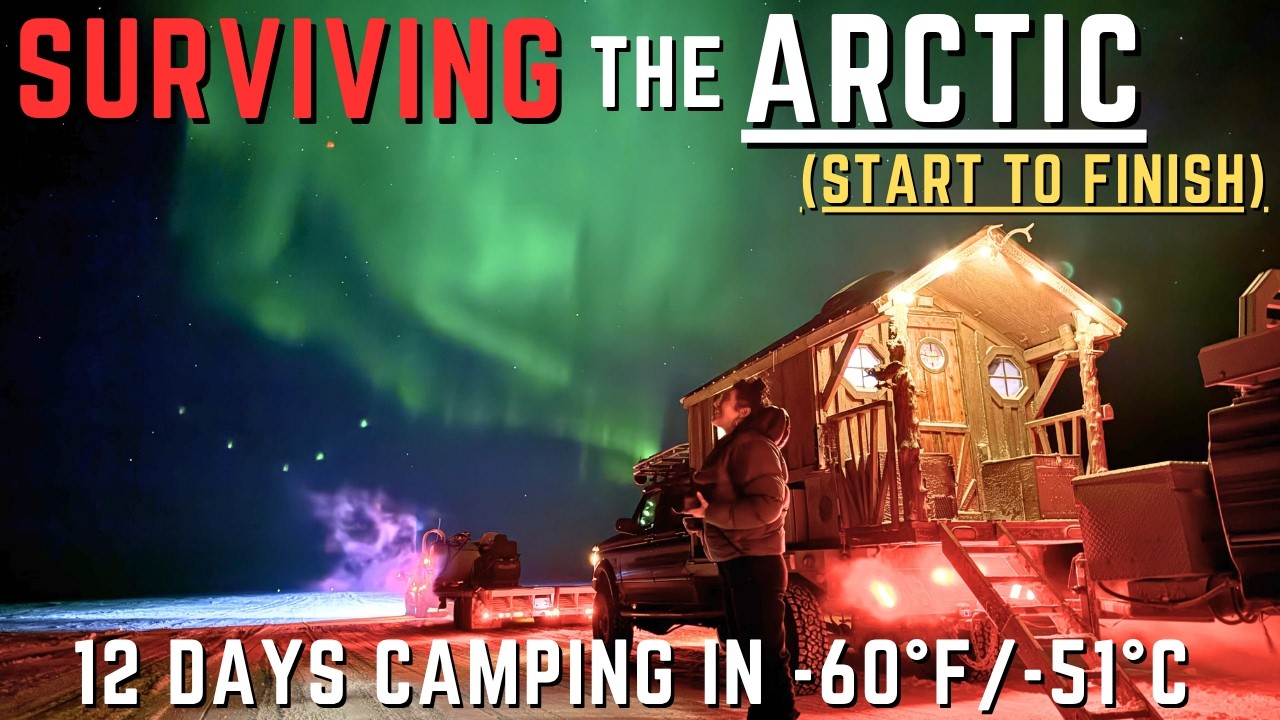 I Drove my 30-Year-Old Ford Truck ACROSS THE ARCTIC OCEAN | 12 Days/2,500 Miles | START TO FINISH