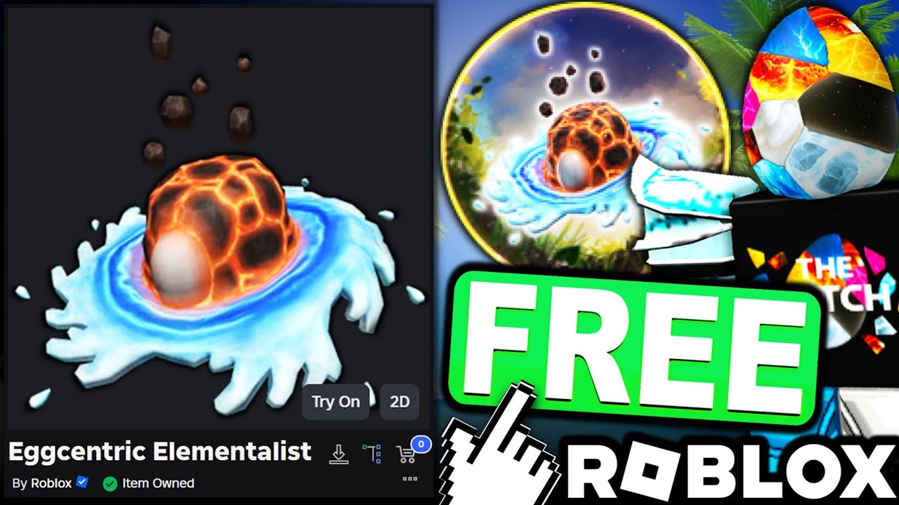 EVENT! HOW TO GET Eggcentric Elementalist Hat! (ROBLOX THE HATCH EVENT)