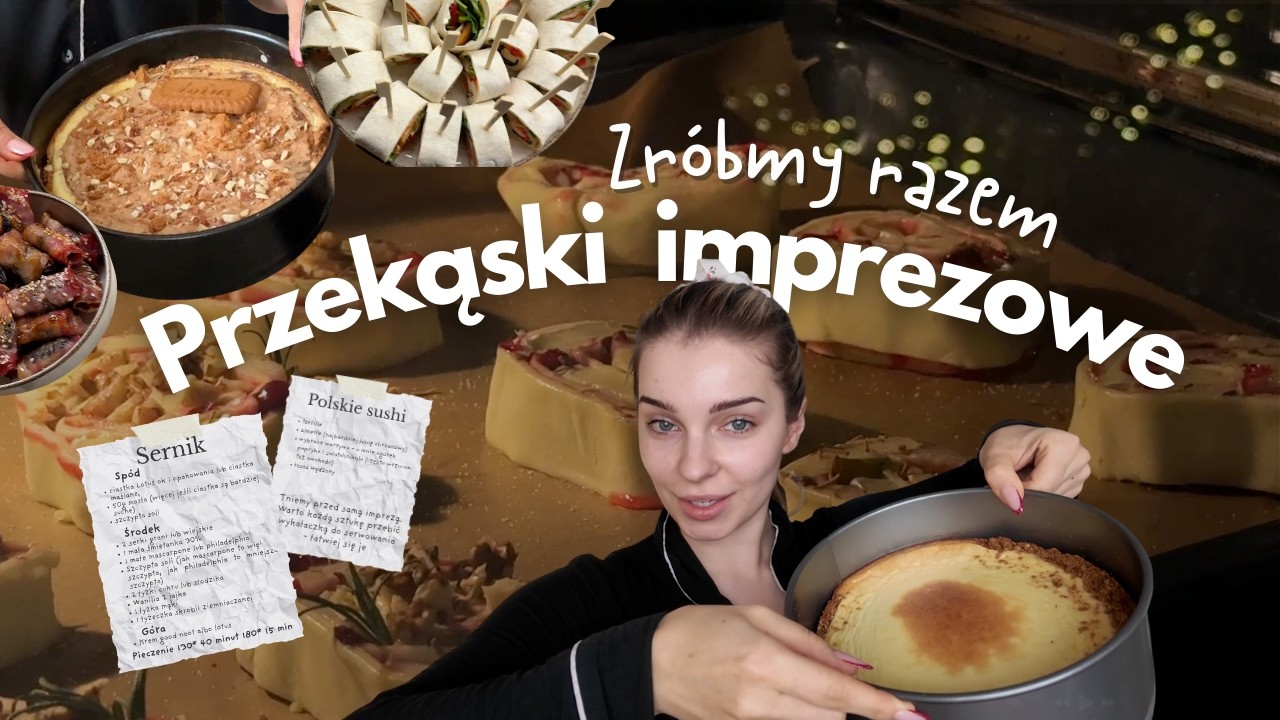 szybkie i proste IMPREZOWE PRZEKĄSKI