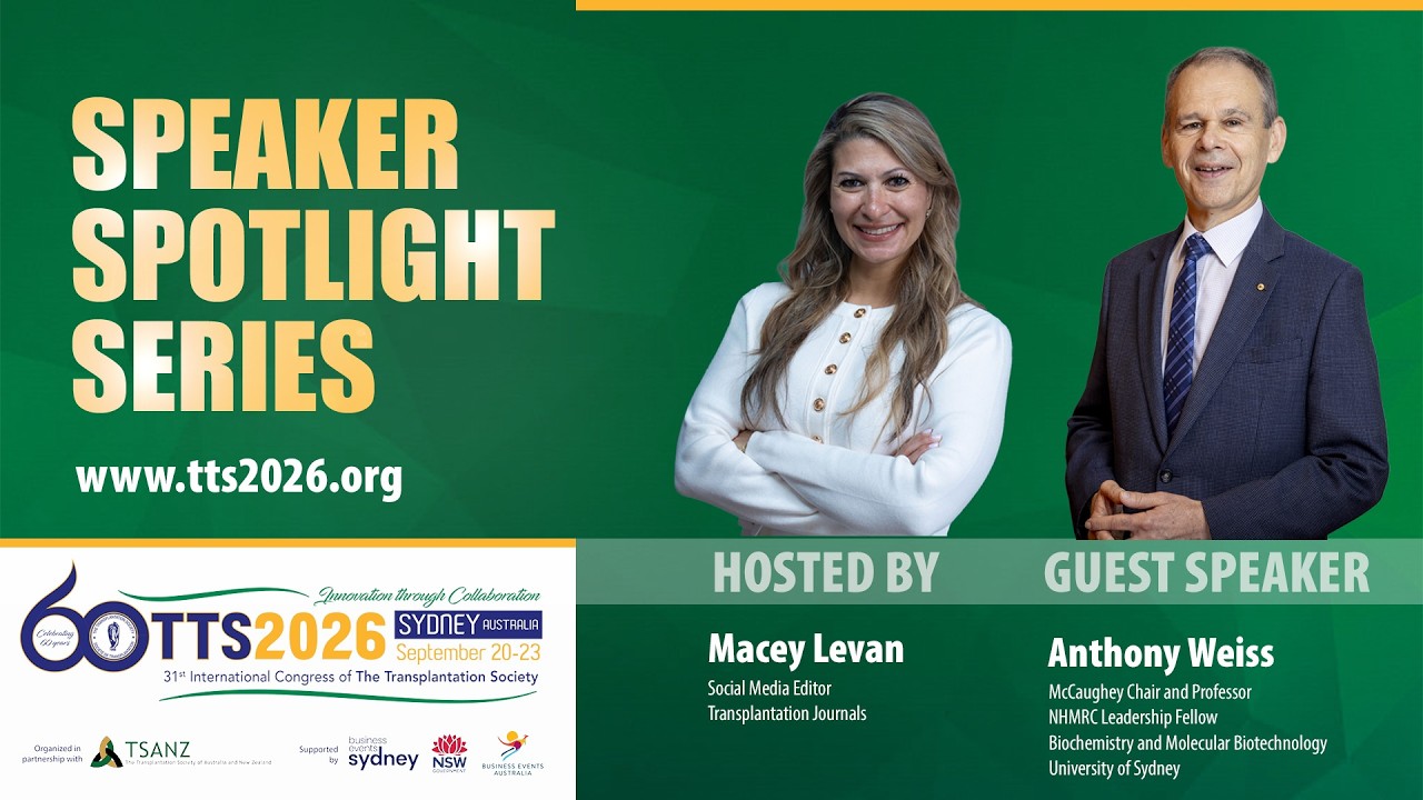 Medycyna regeneracyjna zmienia transplantologię | Anthony Weiss | TTS 2026
