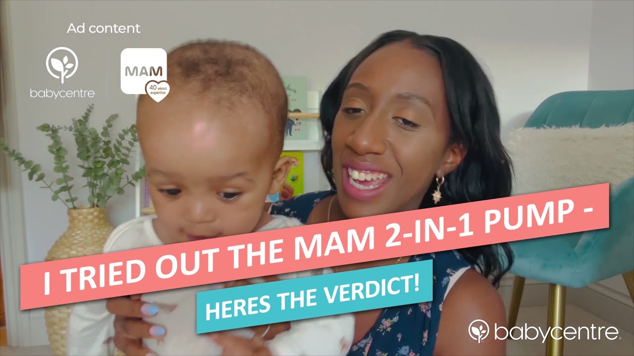 I tried out the MAM 2-in-1 breast pump - here's the verdict! | Ad content for MAM
