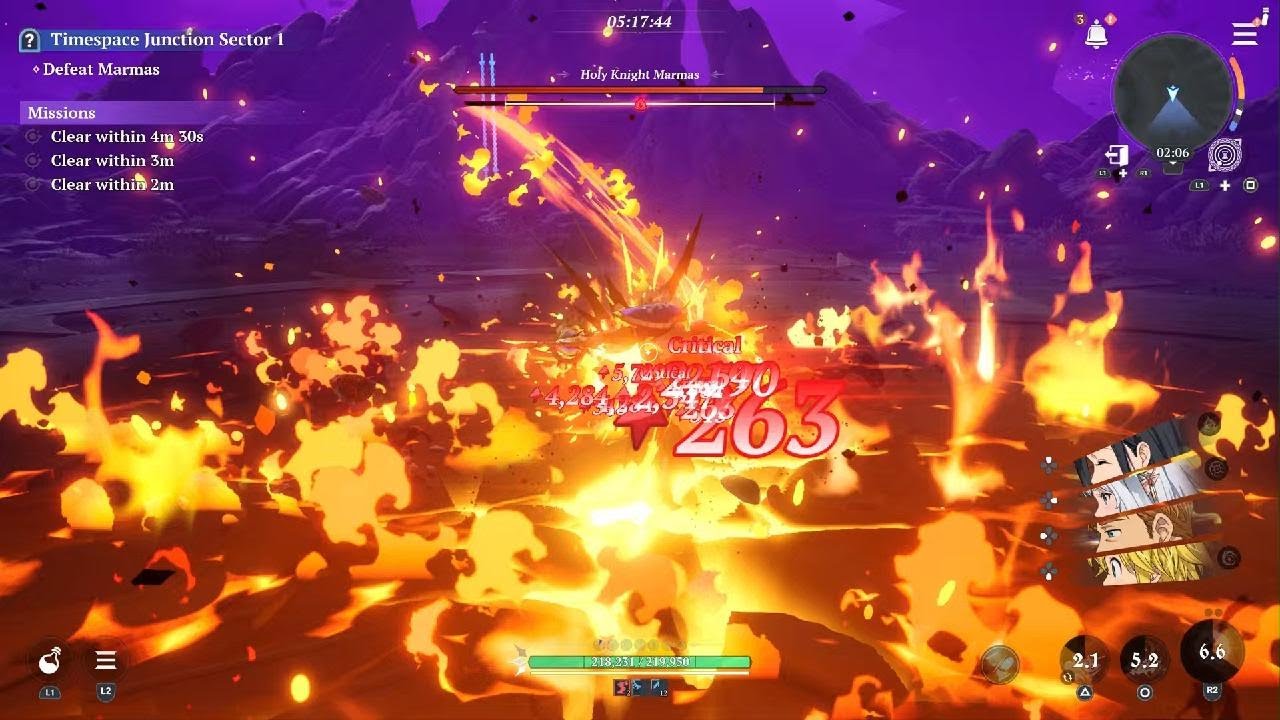 The Seven Deadly Sins: Origin Holy Knight Marmas Destroyed the right way