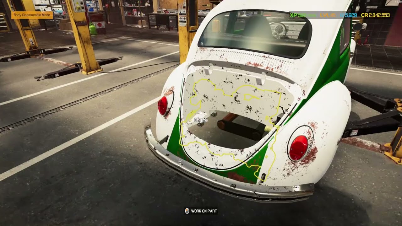 Car Mechanic Simulator 2021 rebuilding a 1968 volkswagon beetle type a part 1