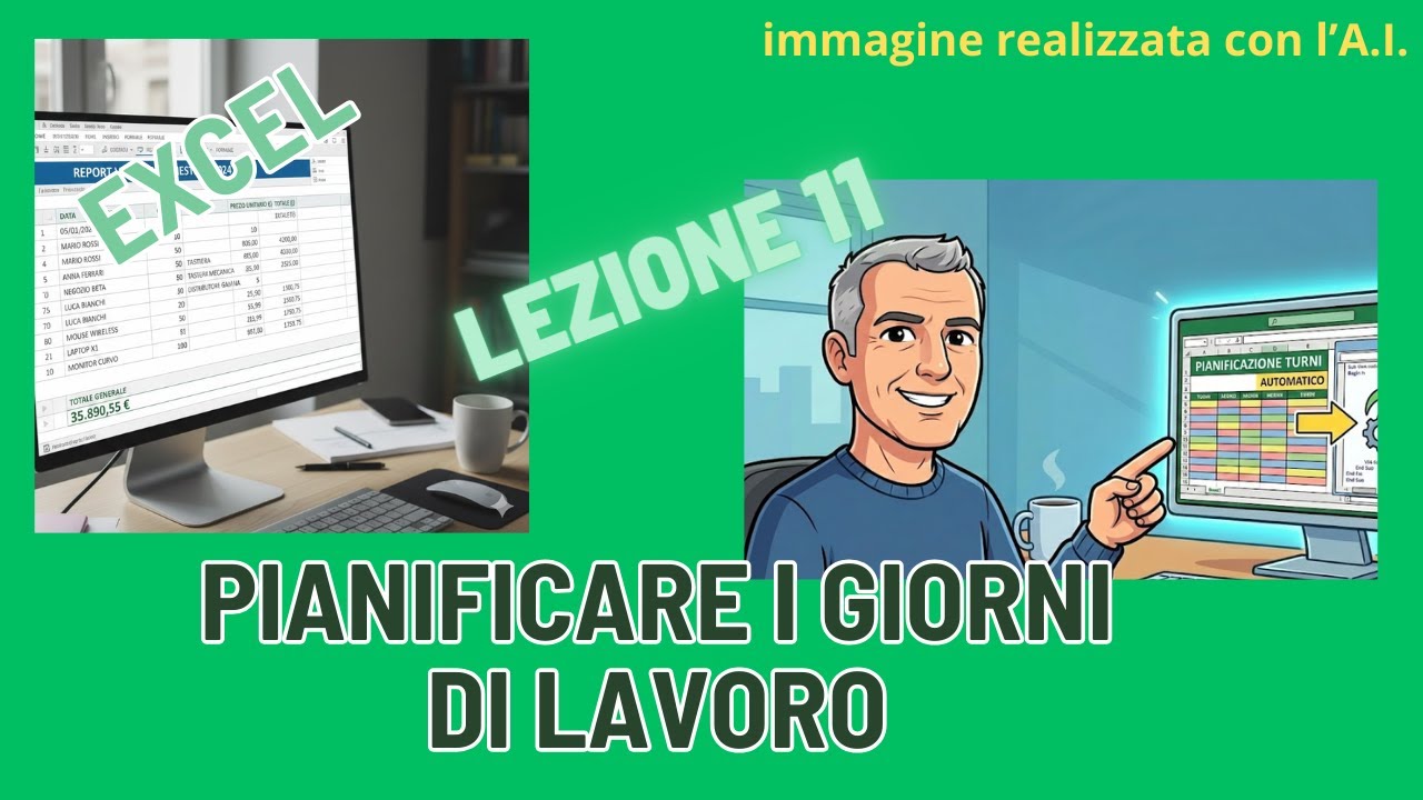 Il VBA di Excel - Lezione 11 - Pianificare i turni di lavoro