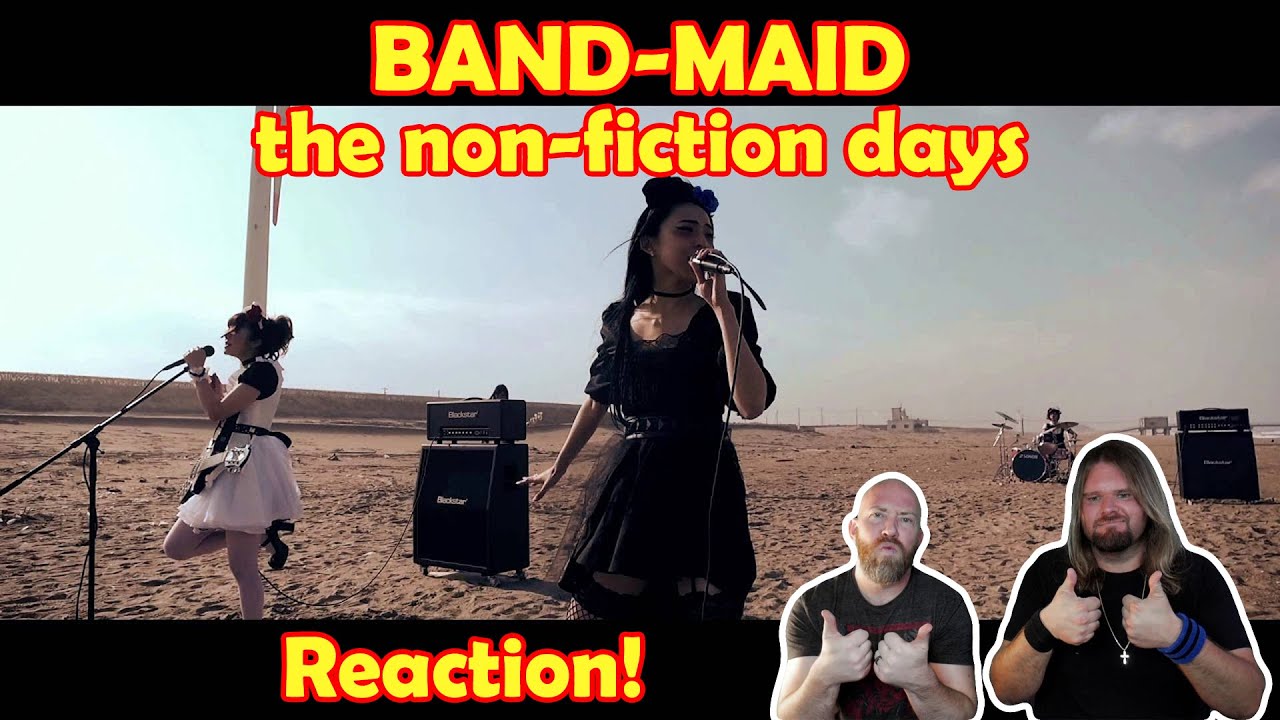 Musicians react to hearing BAND-MAID / the non-fiction days (Official Music Video)!