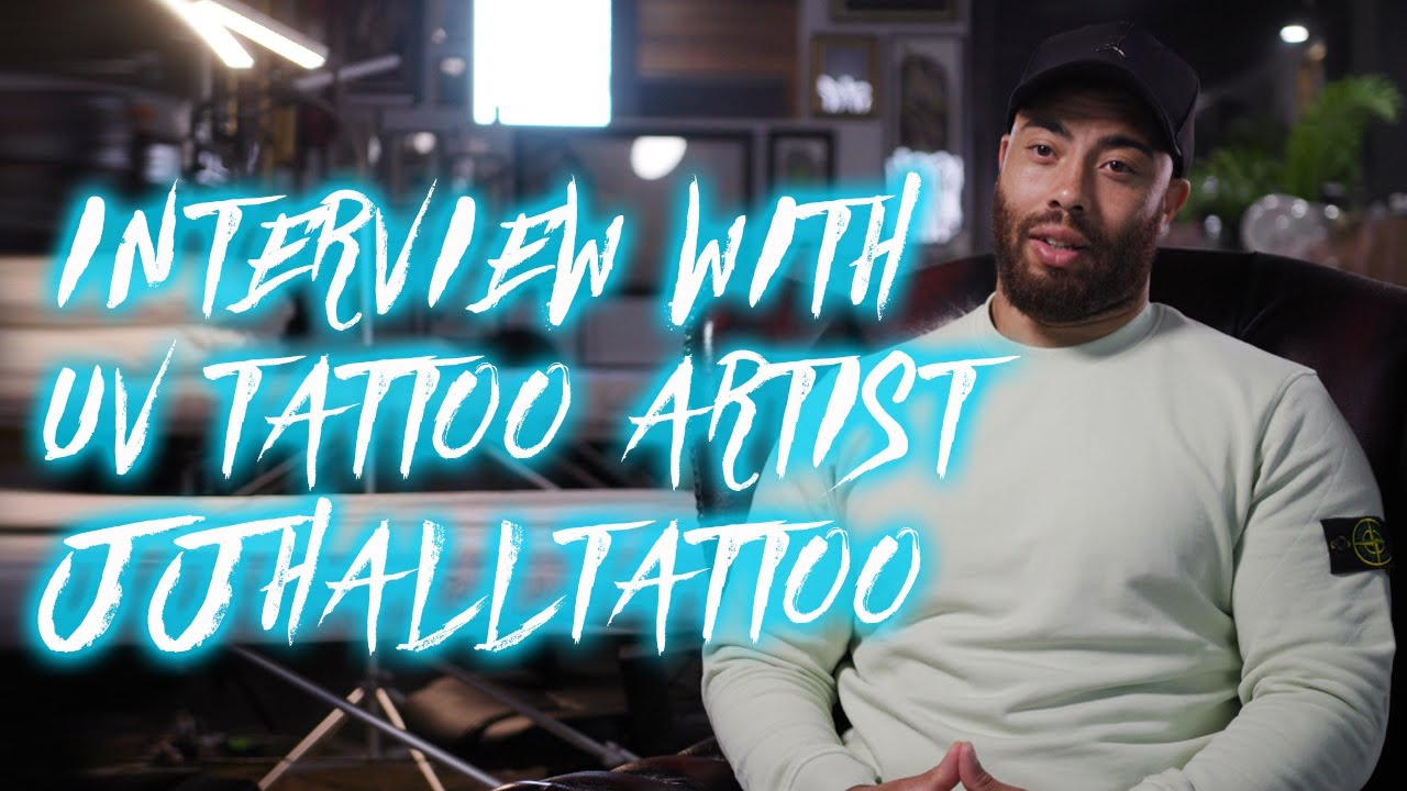 UV tattoo artist jjhalltattoo does UV realistic tattoos known as UVealism