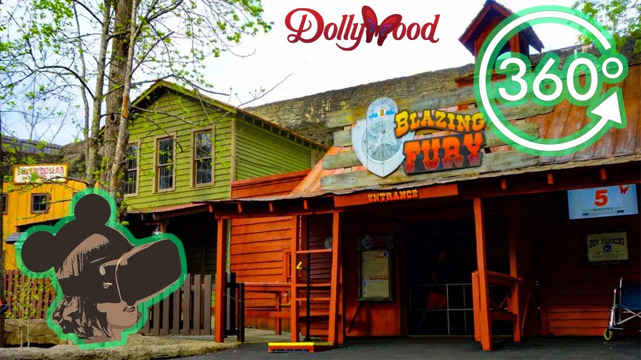360º Ride on Blazing Fury at Dollywood