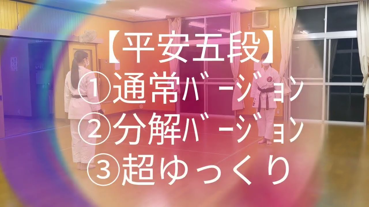 【自主練出来る空手形】平安五段(ﾍｲｱﾝｺﾞﾀﾞﾝ) #空手 #karate #kata #training #heidangodan