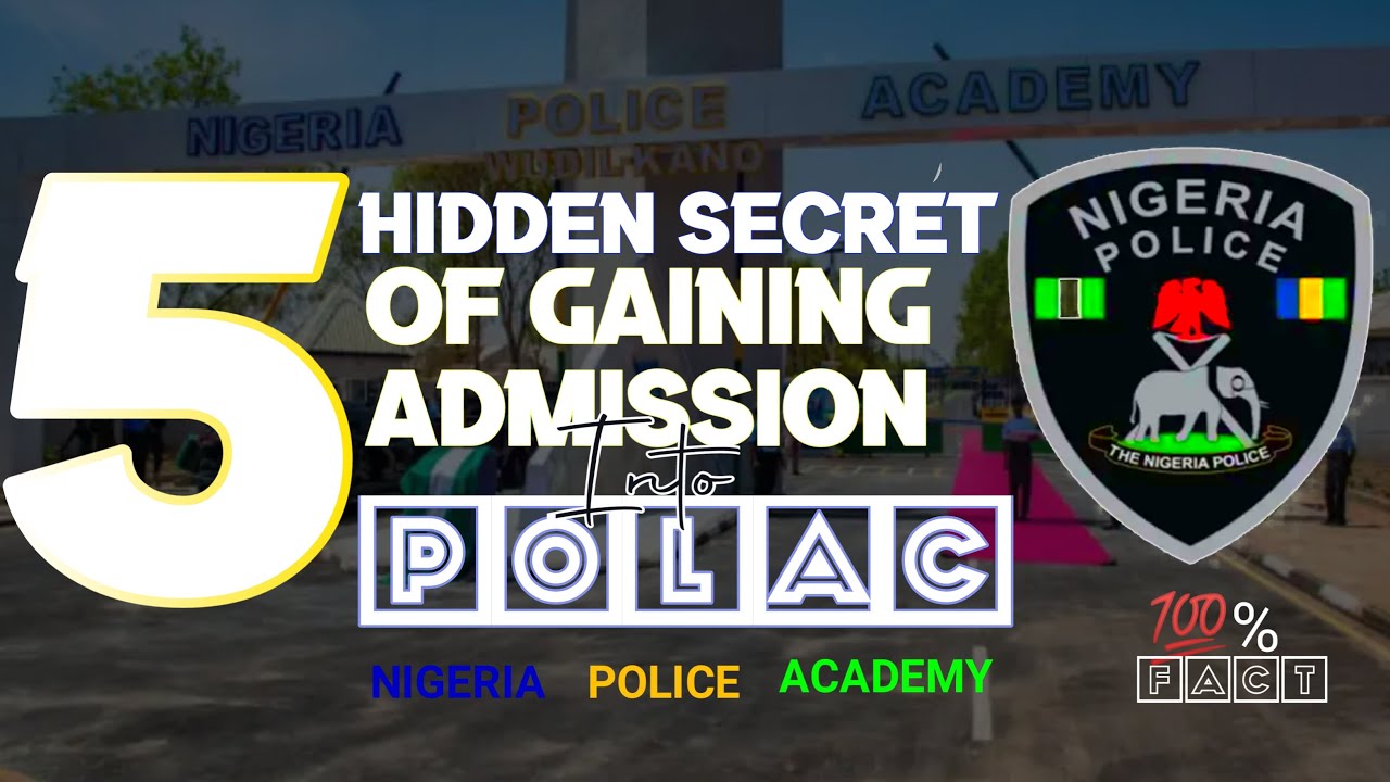 POLAC HIDDEN SECRET OF GAINING ADMISSION INTO NIGERIA POLICE ACADEMY |NPA | 100% hack