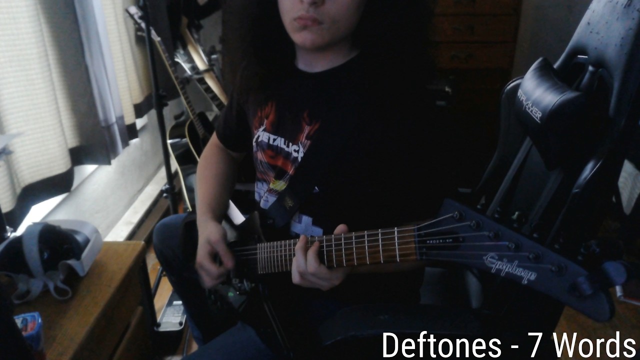 Deftones - 7 Words (Guitar Cover)