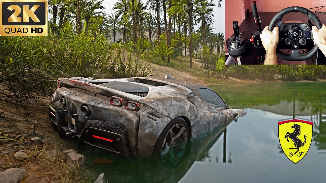 Rebuilding Ferrari SF90 Stradale | Forza Horizon 5 | Steering Wheel Gameplay