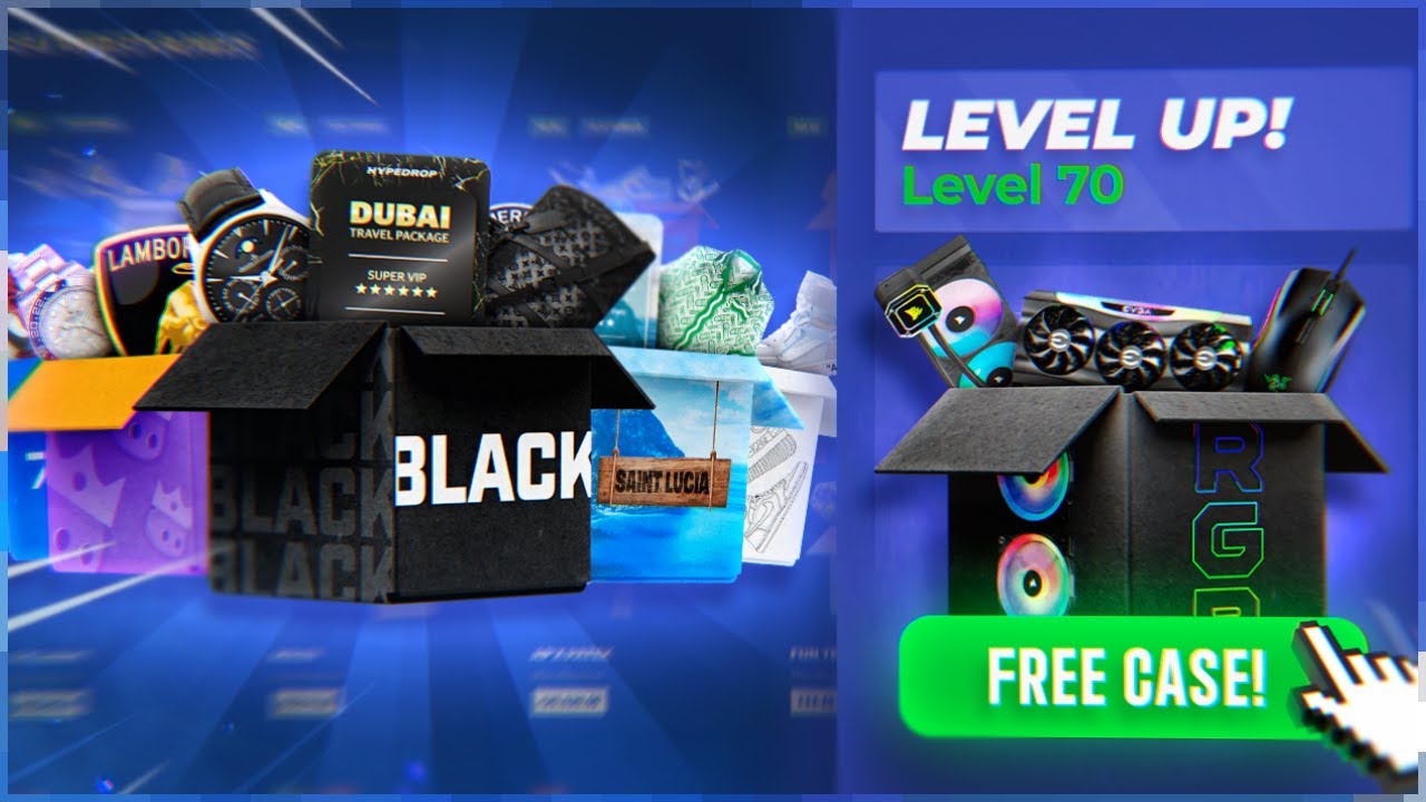 INSANE ALL IN HYPEDROP CASE BATTLES & LEVEL 70!