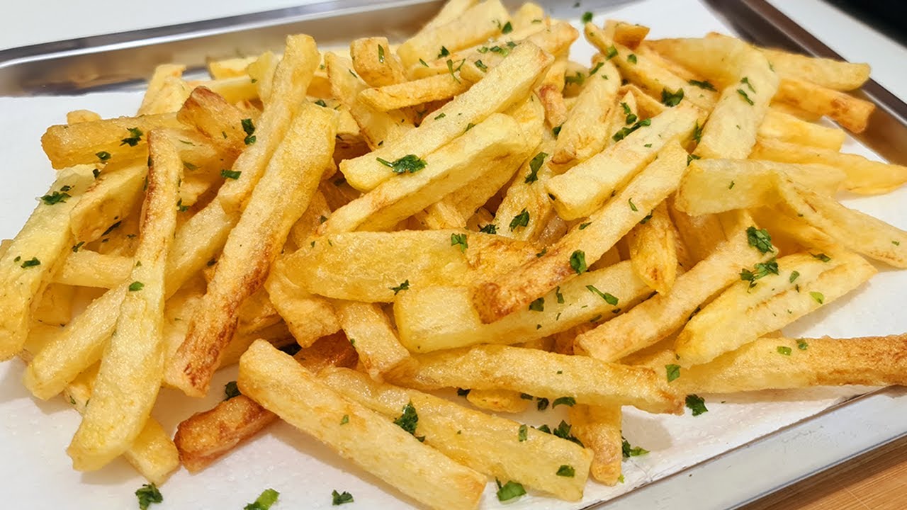 CROCANTE E SEQUINHA!! Batata frita  palito