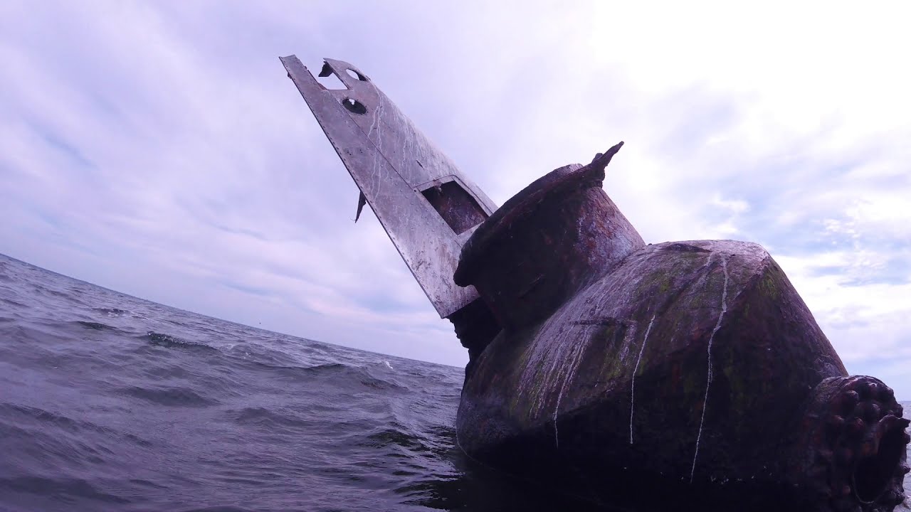 ORP Kujawiak - submarine wreck freediving, Poland