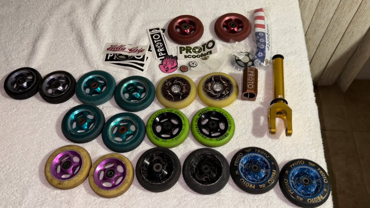MASSIVE Rare Scooter Parts Unboxing from Dan Fowler!
