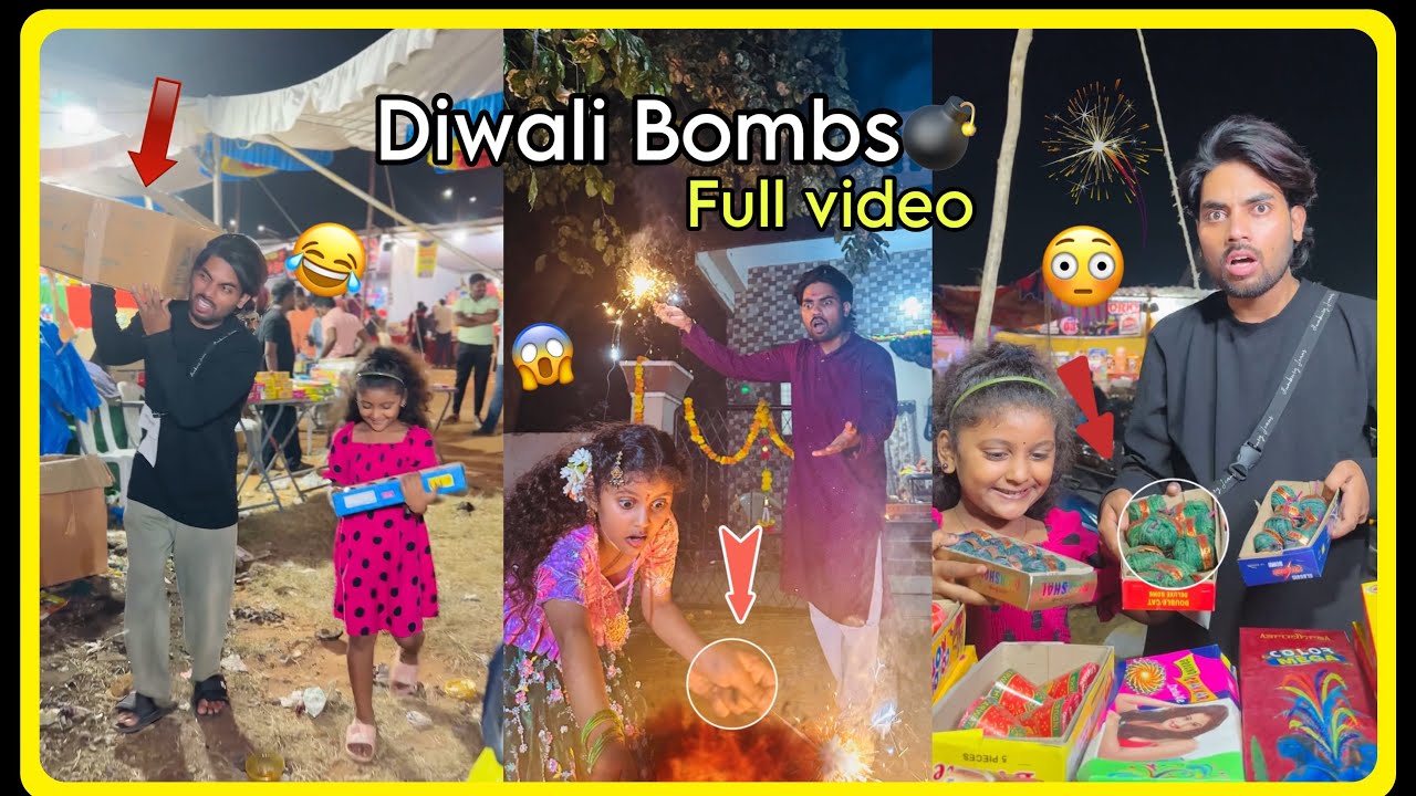 Diwali Nonstop Funny Videos😂😜💣||Charanspy || Chinni || Full Video 2024