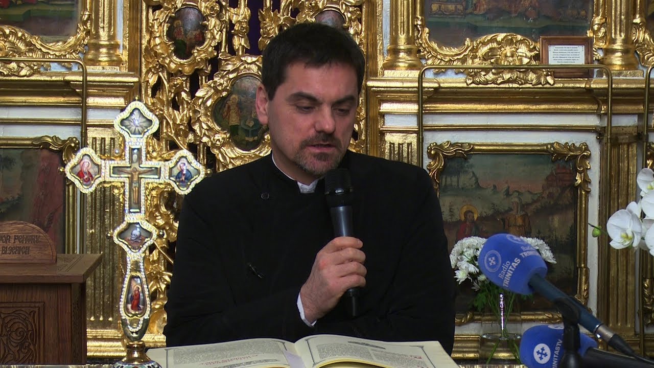 Conferință la Biserica Icoanei din București - Adrian Sorin Mihalache