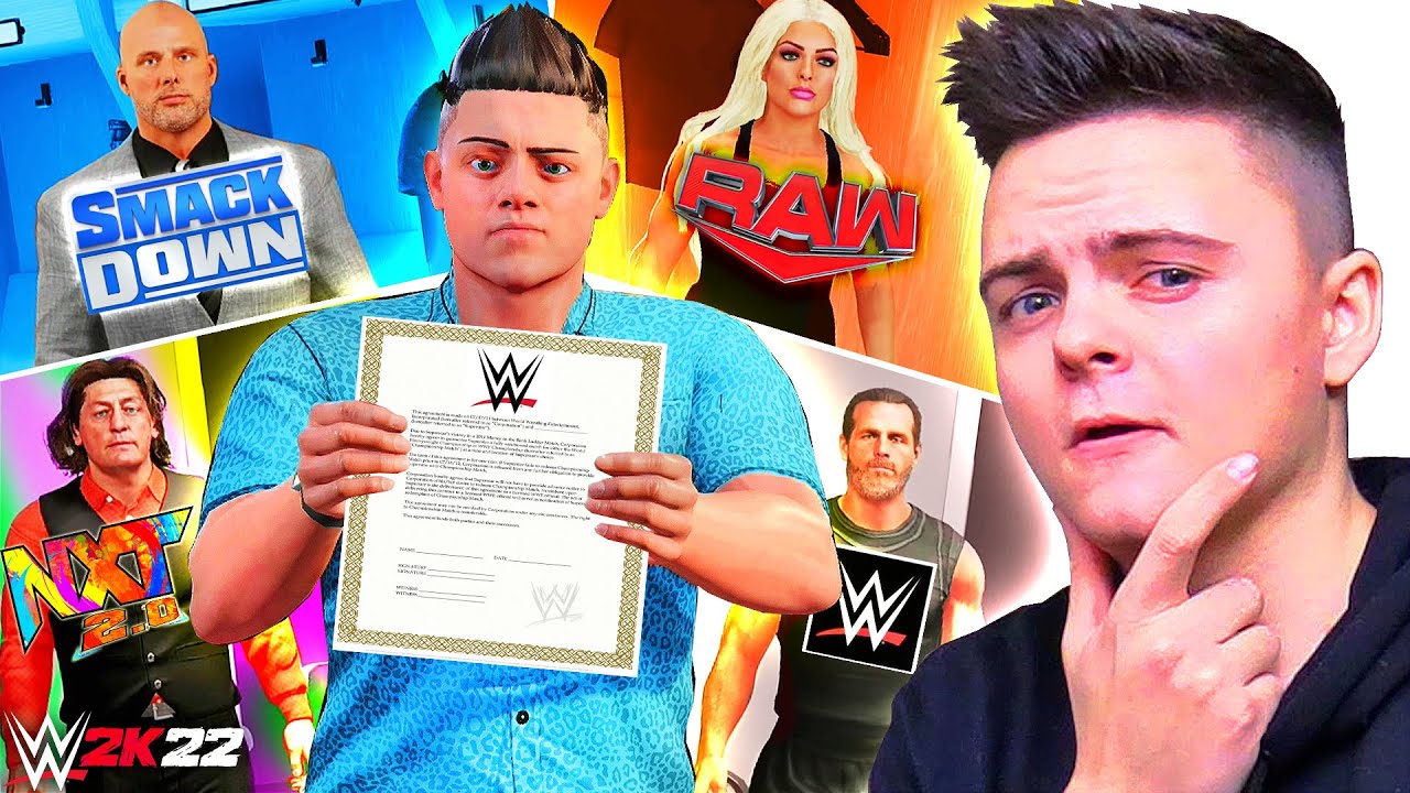 GOING TO MAIN ROSTER IN WWE 2K22 MyRISE!