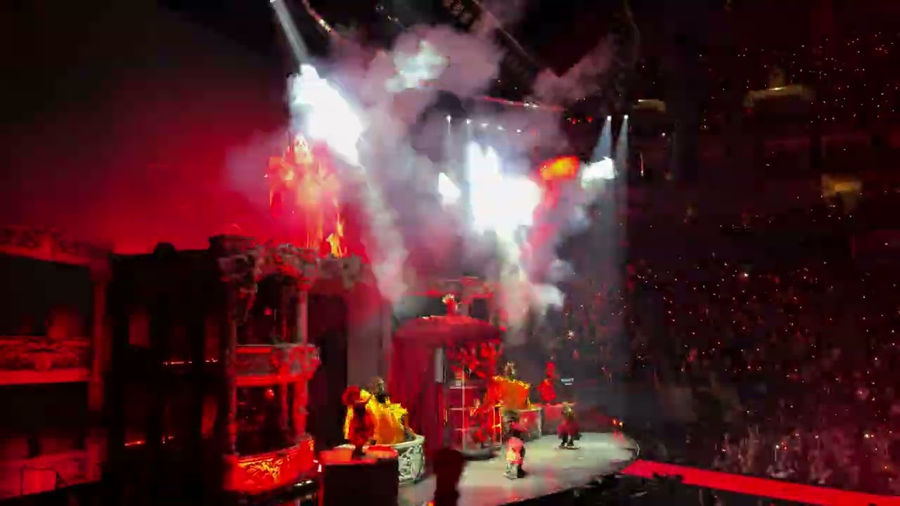 250726 Lady Gaga Mayhem Ball - Opening + First Songs of Act 1 @ Chase Center, San Francisco, CA