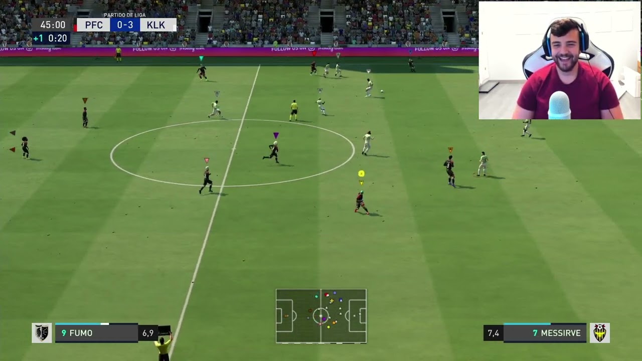 GOLAZO INCREIBLE! CON AURONPLAY , DJMARIO Y AMIGOS! - FIFA 22 PORCINOS FC