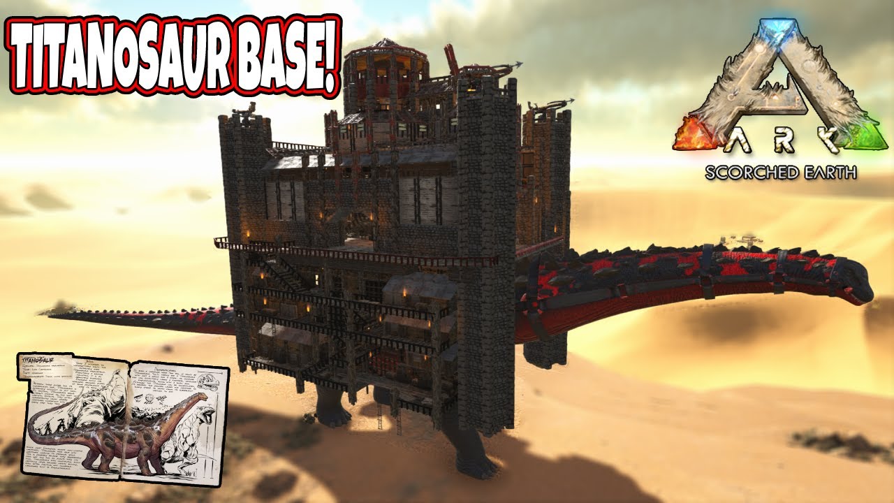 ARK: Titanosaur Platform Base!