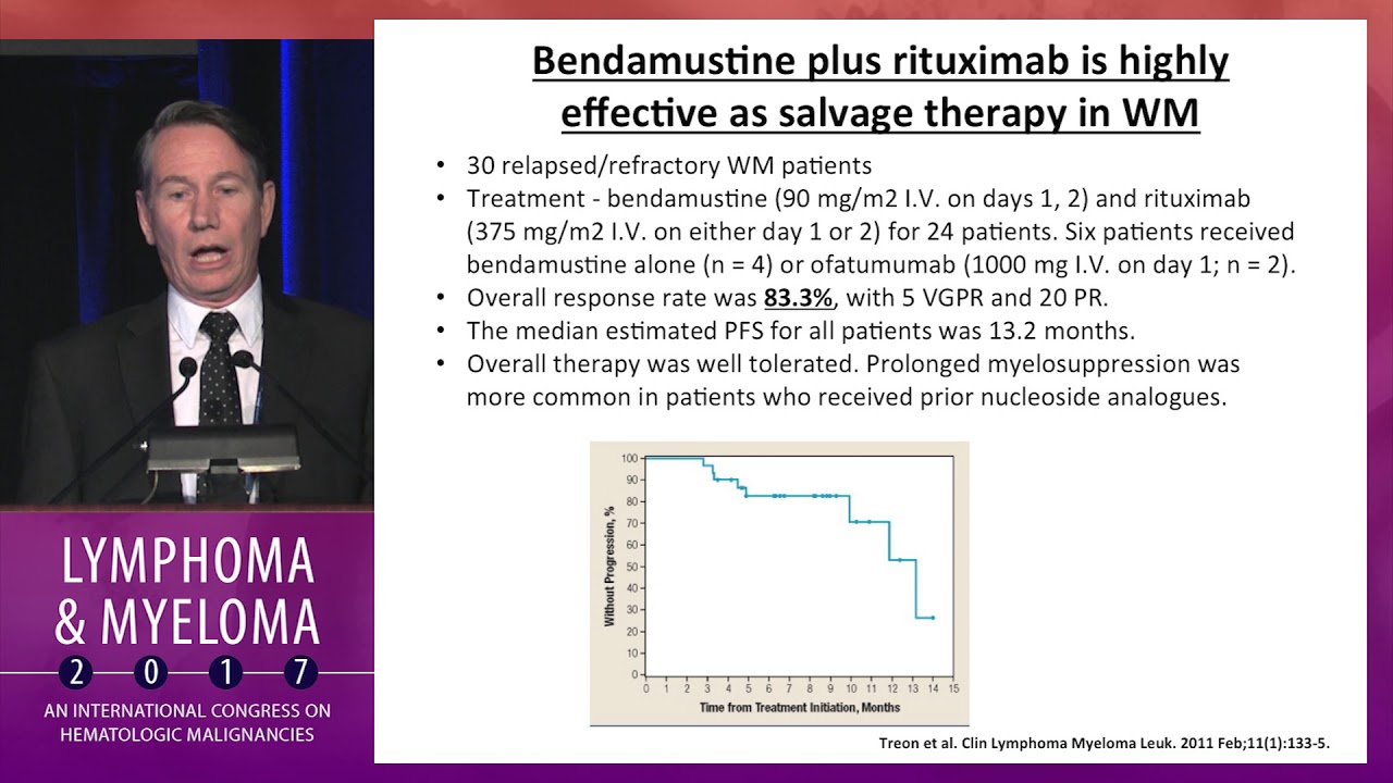 DEBATE: What is the treatment choice for Waldenstrom macroglobulinemia? - Bendamustine