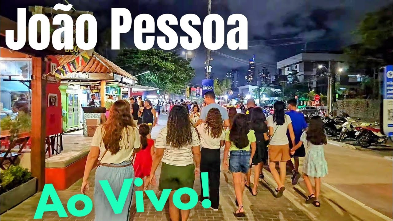 Caminhada na Orla - João Pessoa Ao Vivo! - Brasil