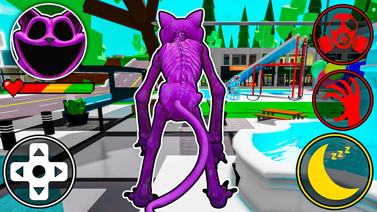 GRAM JAKO POSTACIE Z POPPYPLAYTIME 3 na Brookhaven w ROBLOX! (CatNap)