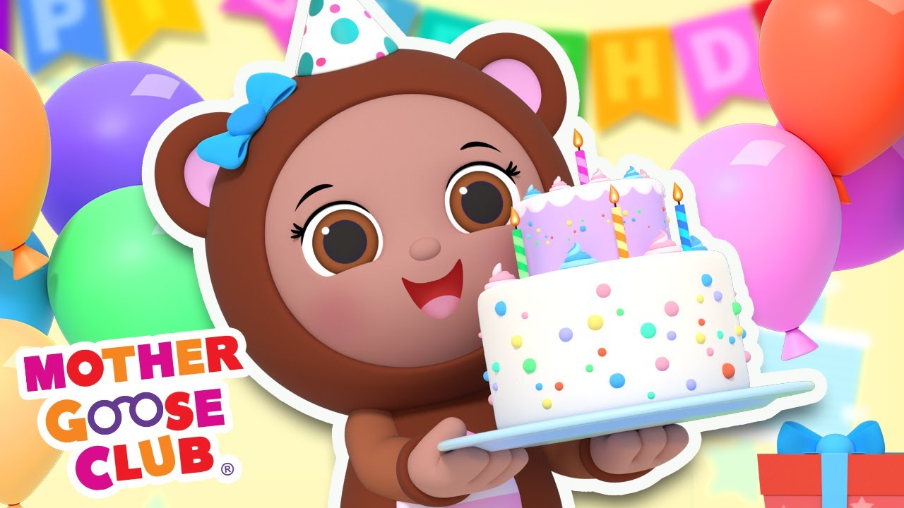 Happy Birthday to You + More | Mother Goose Club Cartoons #NurseryRhymes
