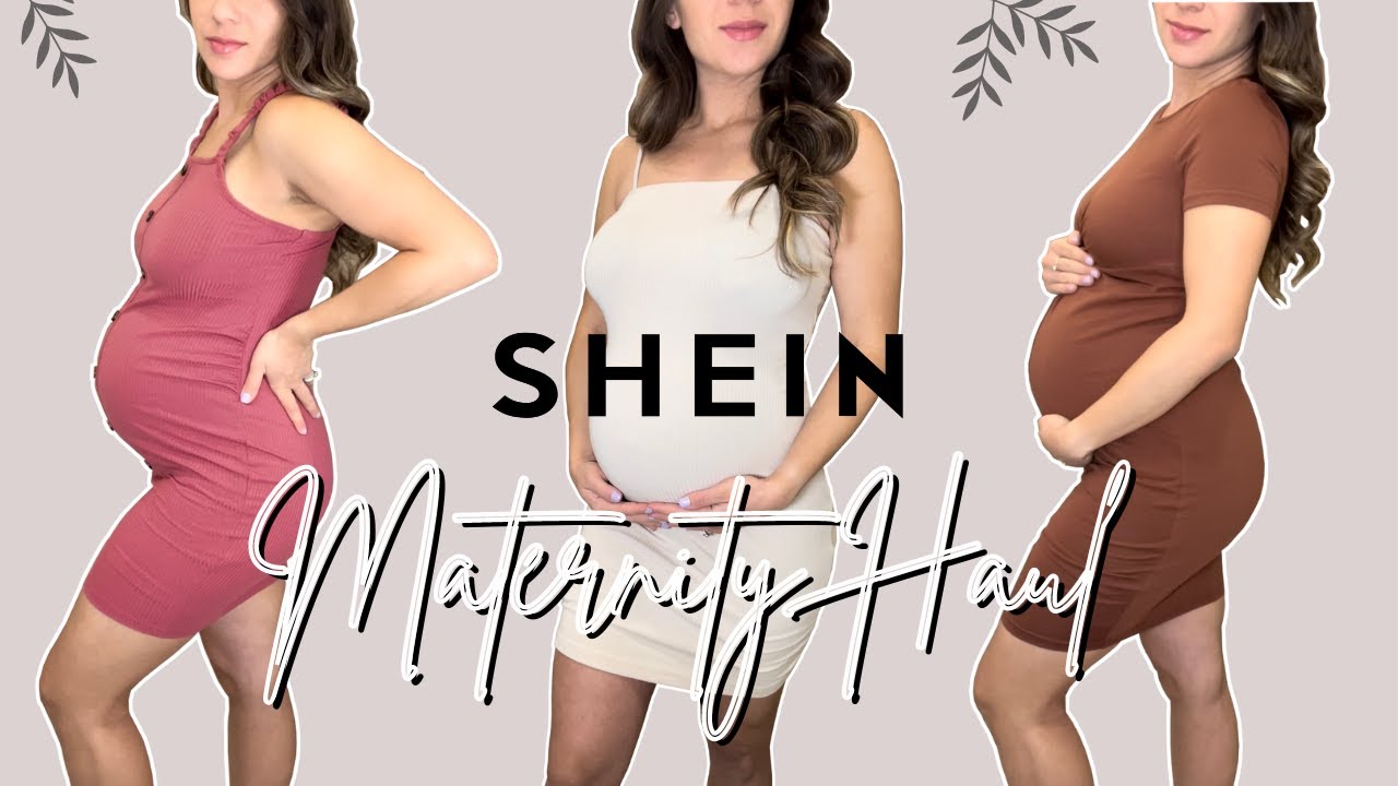 SHEIN Pregnancy/Maternity Haul - Dresses (Try on + Review)