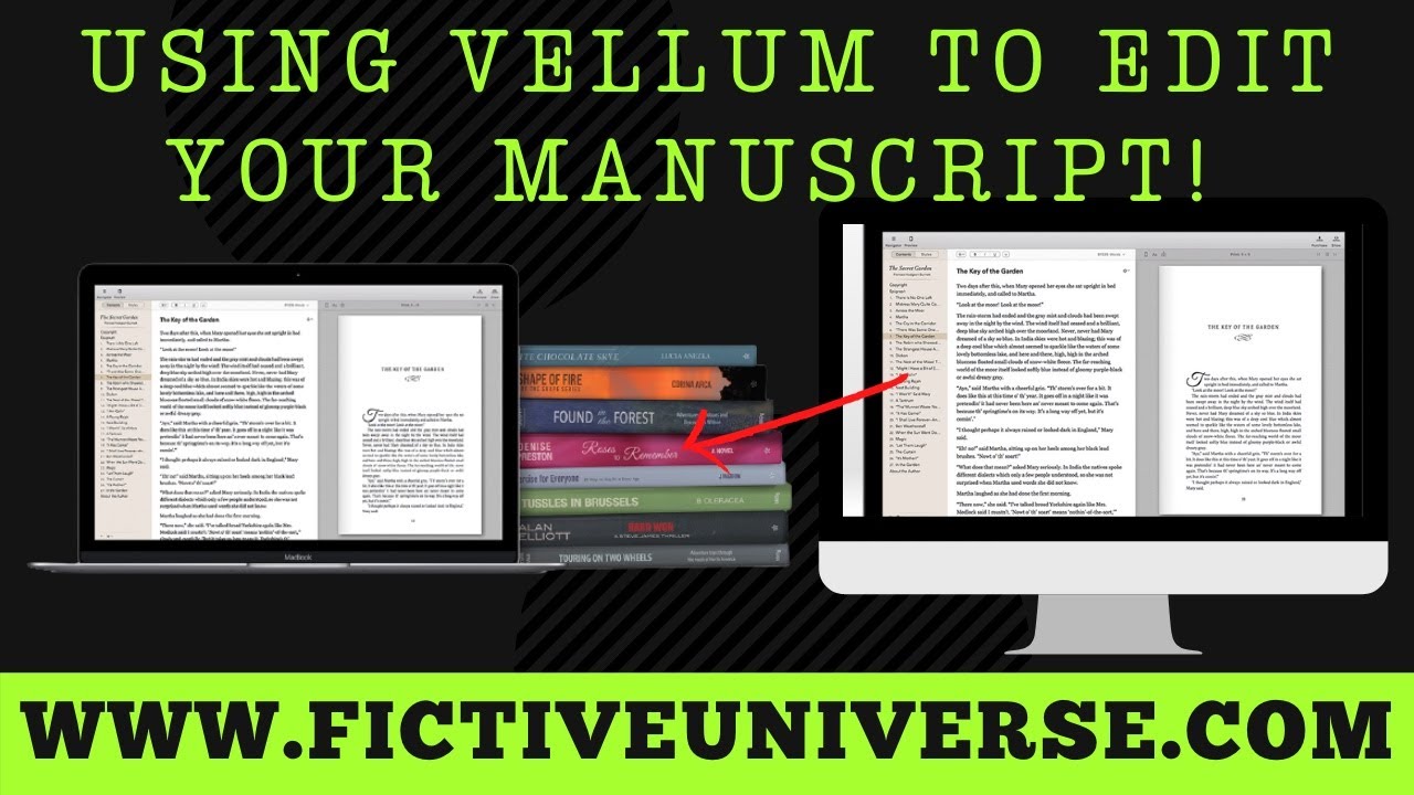 Using Vellum Formatting Software During Manuscript Revision