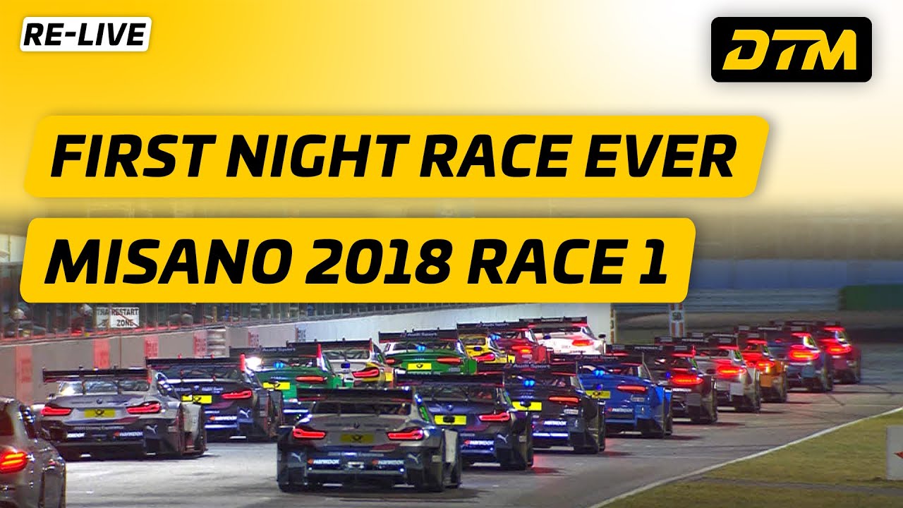 Unforgettable DTM Night Race 1 in Misano 2018 😳 | Mercedes-AMG Shines Bright! | DTM Legacy