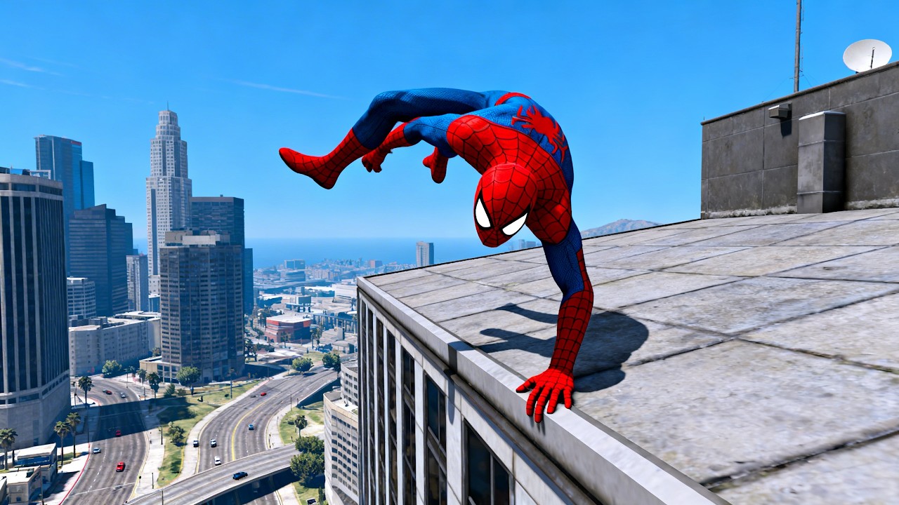 Spider-Man Breaks Physics in GTA 5 😱 | Wildest Stunts Ever Recorded