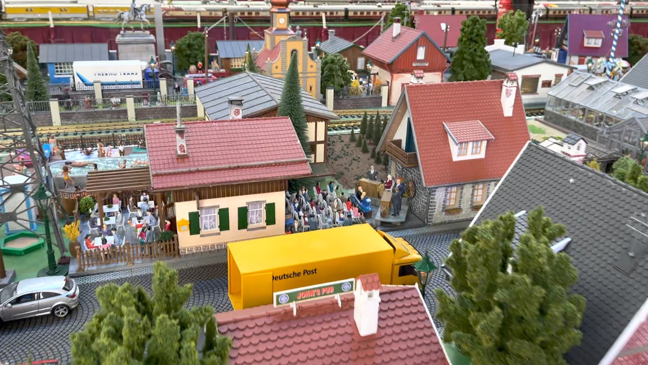 RhB Showanlage im Bahnpark Augsburg 2021
