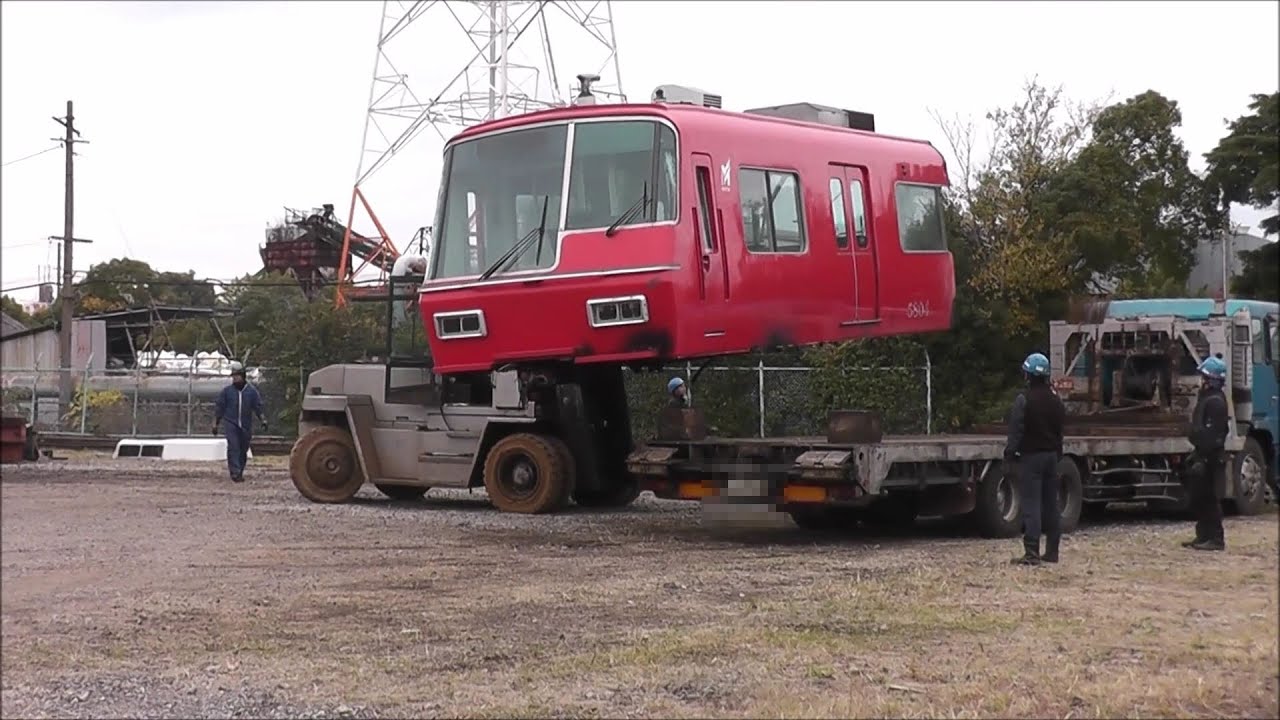 【長編】名鉄最後の5700系 5704F 解体！2019.12.7　5704Fの廃車をもって5700系は形式消滅