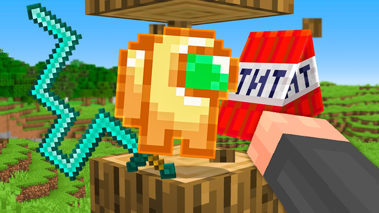 Minecraft nhưng Đào Block = Vật Phẩm Kì Lạ