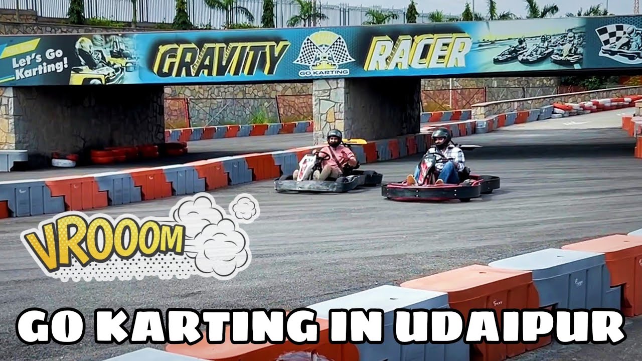 GO KARTING IN UDAIPUR FOR FIRST TIME l NATHDWARA STATUE OF BELIEF l VLOG#48 l 
