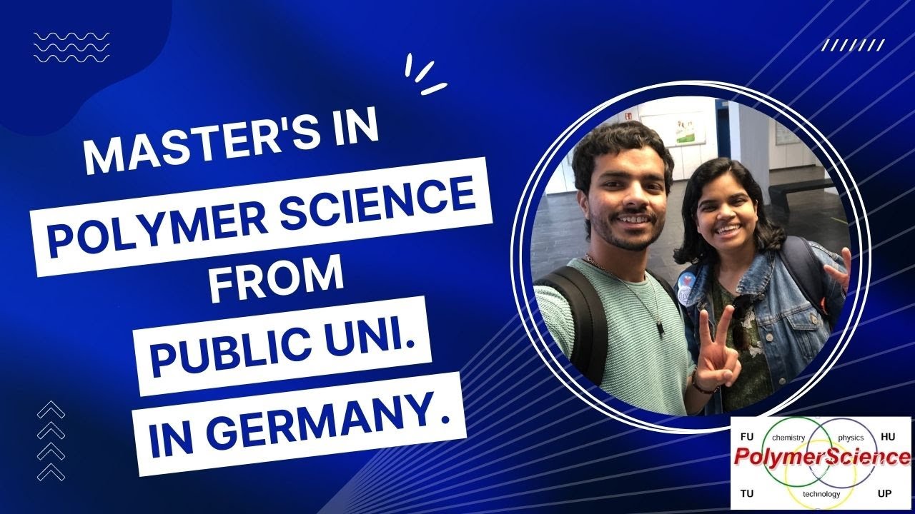 MSc POLYMER SCIENCE IN EUROPE AT PUBLIC UNI.| #rajasthaniingermany #polymerscience