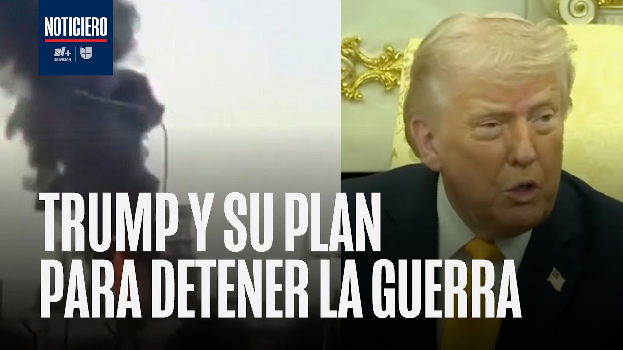 Trump pide a Israel detener los bombardeos contra instalaciones energéticas de Irán