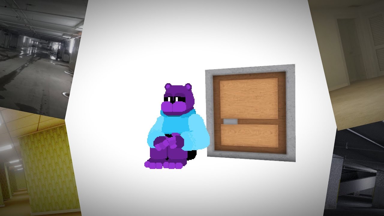Я Застрял В Закулисье Роблокса ~ Roblox: Door #backrooms