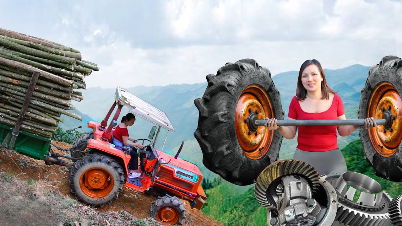 Genius Girl Challenge: Restoring and Using a Wood-Hauling Tractor to Help Farmers