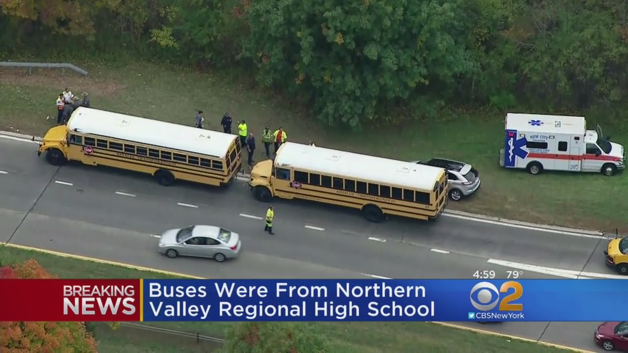 60 Students Hurt In School Buses Crash