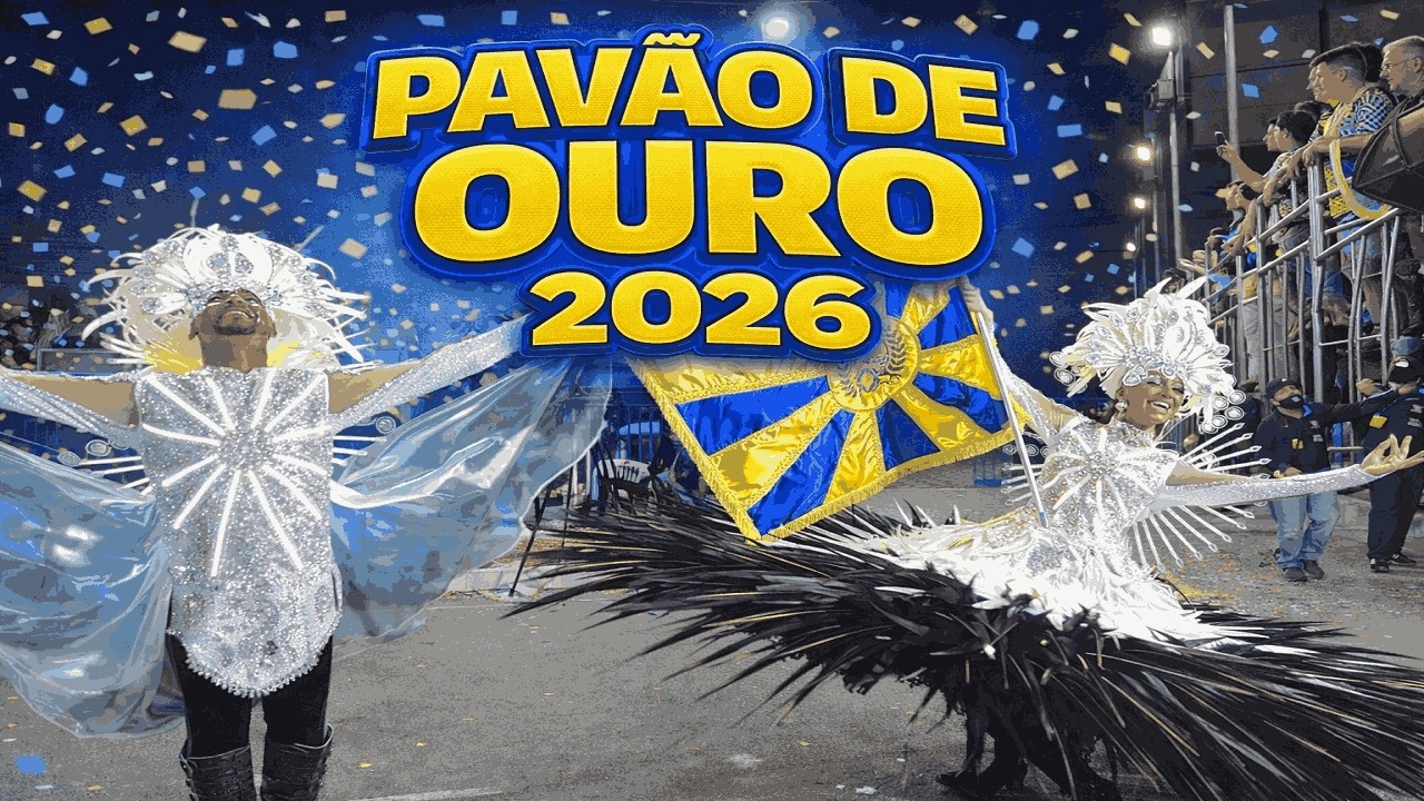 Pavão de Ouro 2026 | Desfile Oficial | Carnaval Tradição João Pessoa #PavãoDeOuro