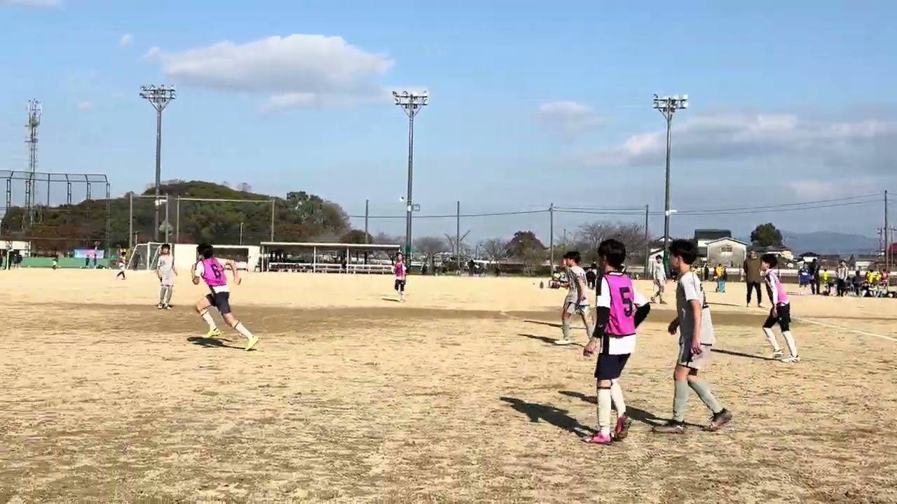 U12 3試合目前半20260207