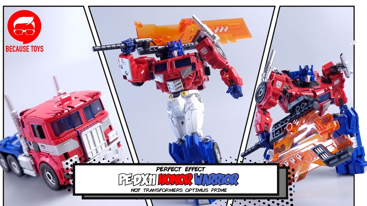 Perfect Effect PE-DX11 Honor Warrior KO Optimus Prime: Kind of Anime-ish